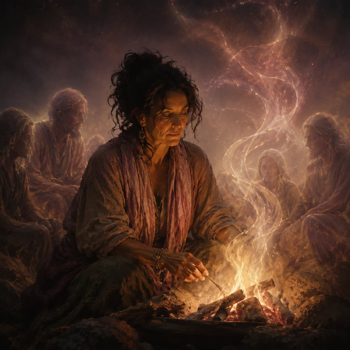 The Caregiver archetype illustration