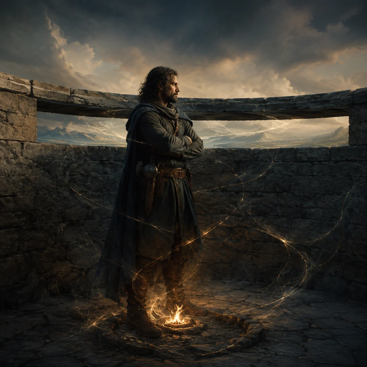 The Guarded archetype illustration
