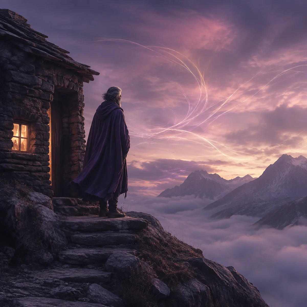The Hermit archetype illustration