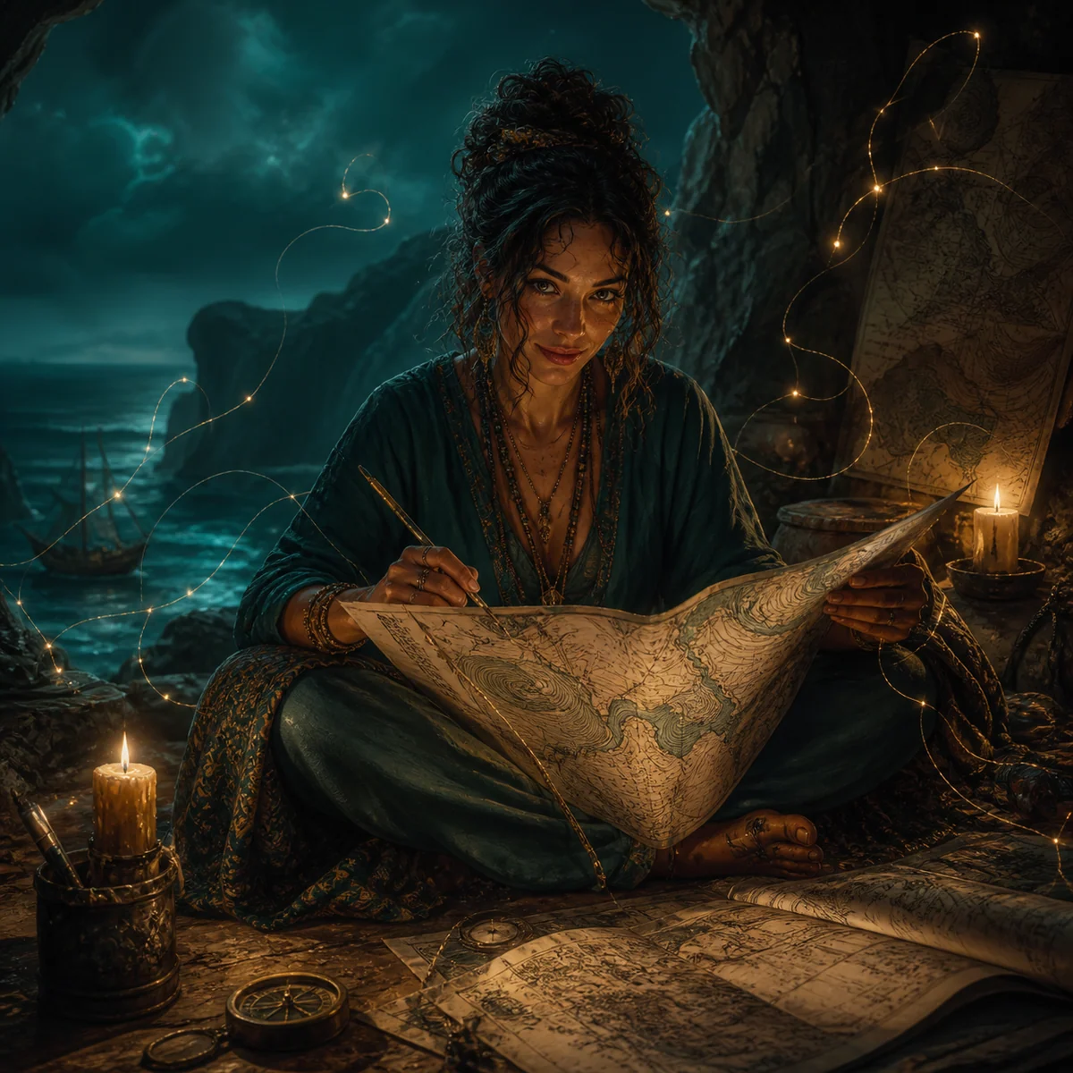 The Mapmaker archetype illustration